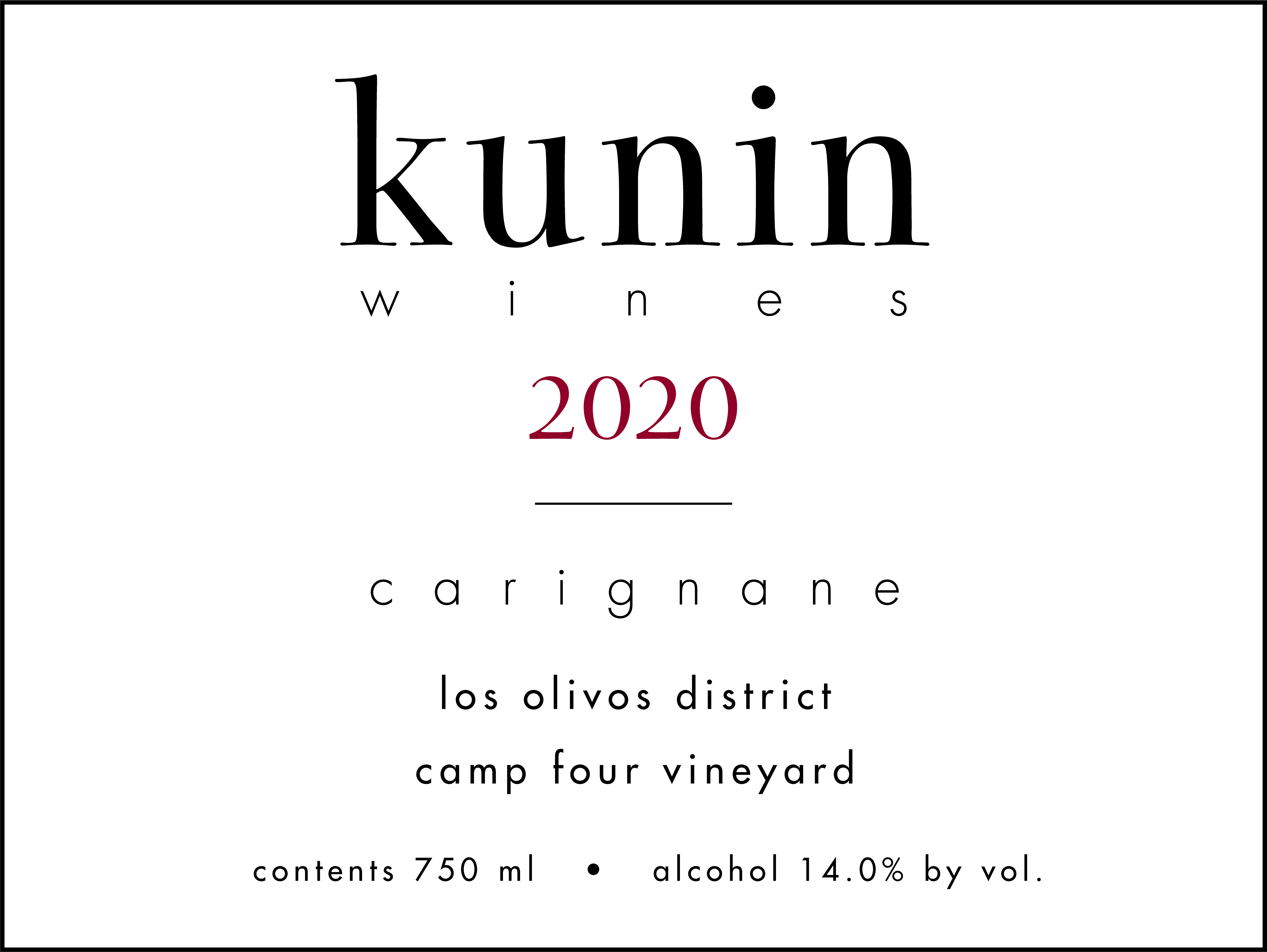 Product Image for 2020 Carignane Camp Four Vineyard
