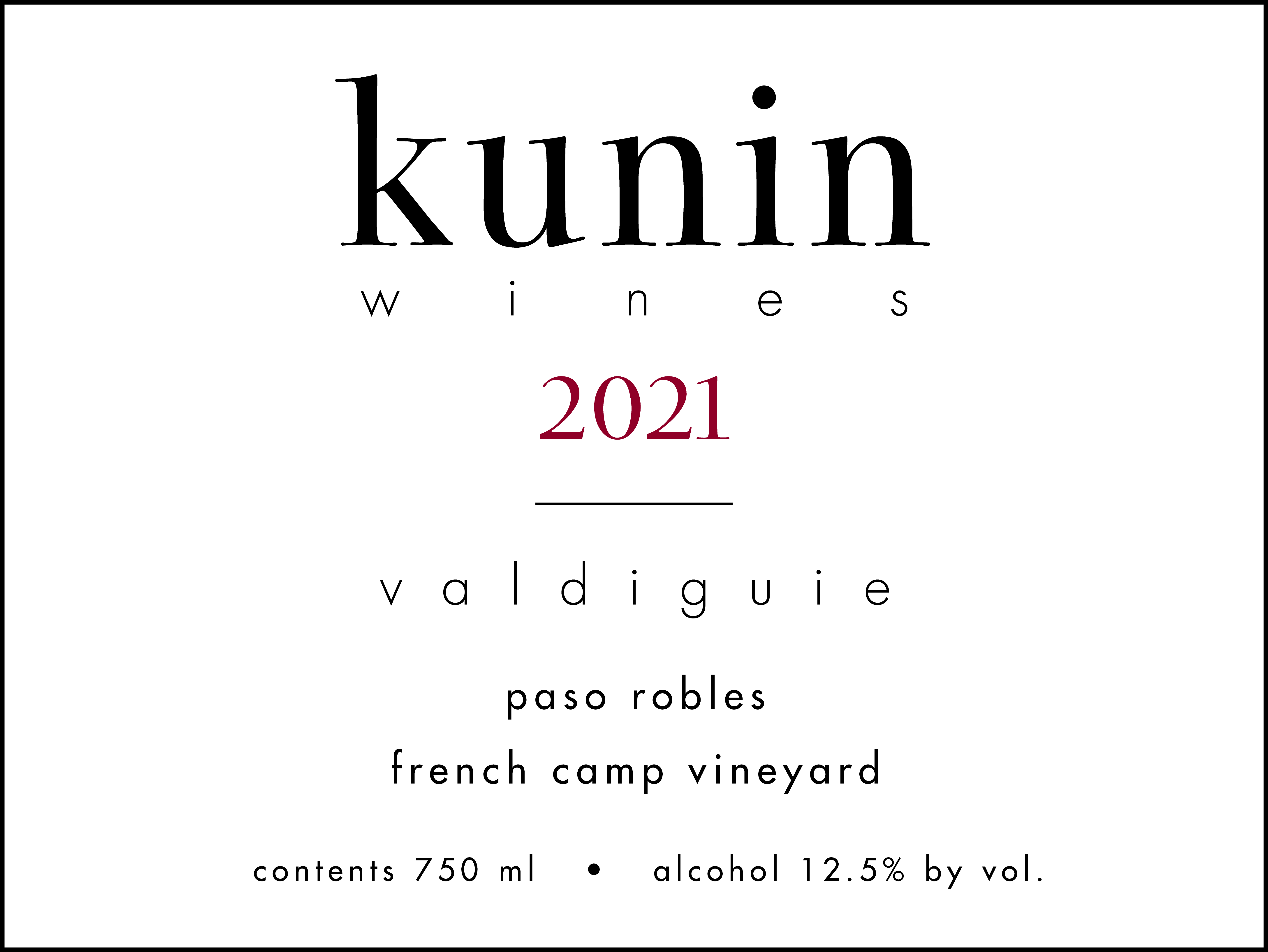 Product Image for 2021 Valdiguie French Camp Vineyard