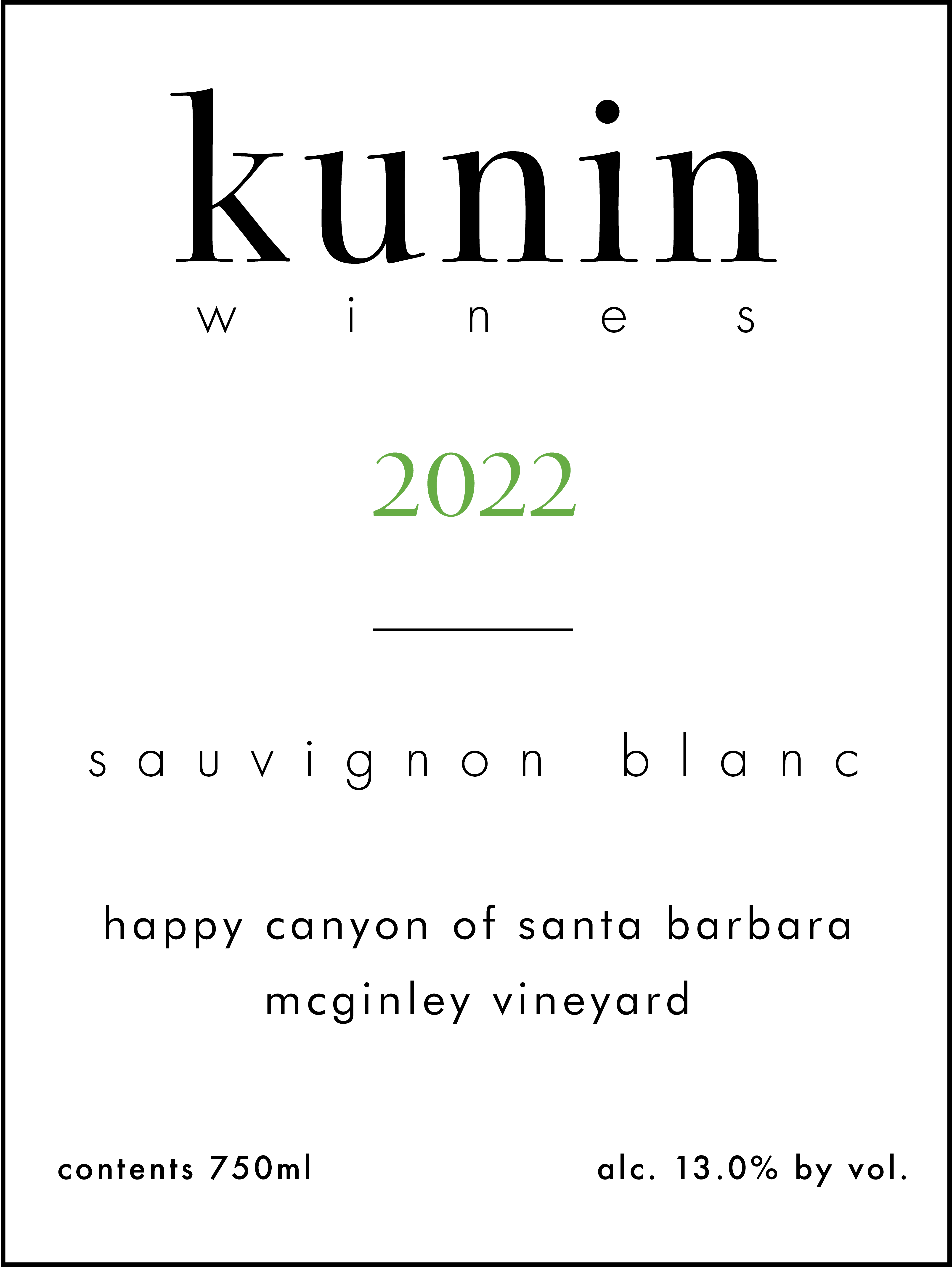 Product Image for 2022 Sauvignon Blanc McGinley Vineyard