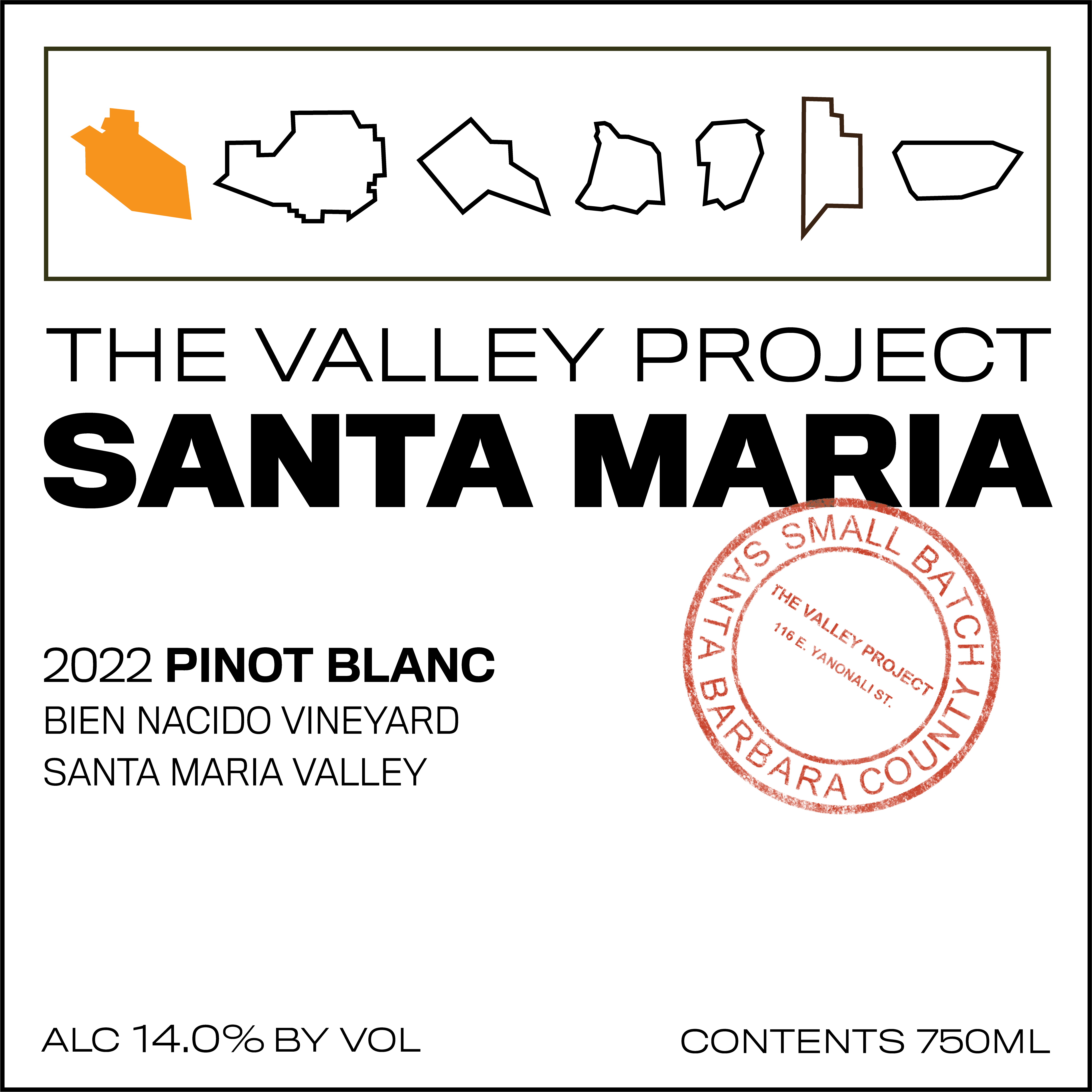 Product Image for 2022 TVP Pinot Blanc Bien Nacido Vineyard